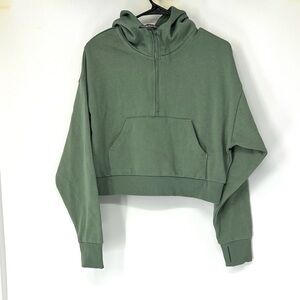 Cocoburry NWT cropped  oversized Green Women's Hoodie small